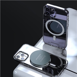 قاب آیفون 12 پرو مکس برند راکرز Rockrose Mirror Mag case iPhone 12 Pro Max