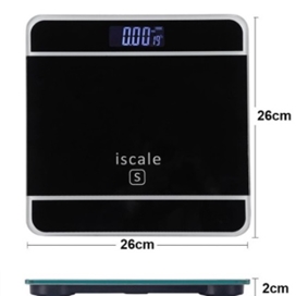 ترازو دیجیتال تمام شیشه ای iscale s