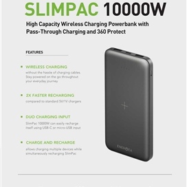 پاوربانک انرژیا مدل SlimPac 10000W