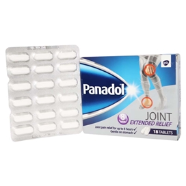 مسکن درد عضلات پانادول Joint Extend Relief بسته 18 عددی