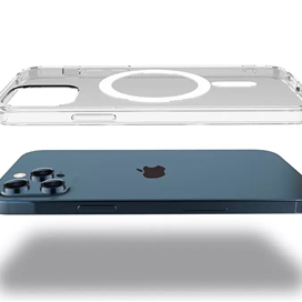قاب محافظ مگ سیف گرین لاین آیفون Apple iPhone 12 Pro Max Green Lion Anti Shock