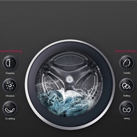 ماشین لباسشویی 8 کیلویی مدل J5 ال جی LG