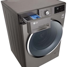 ماشین لباسشویی 8 کیلویی مدل 4J5 ال جی LG