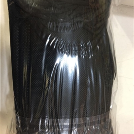 ماسک سه لایه وارداتی تمام مشکی بسته 50 عددی