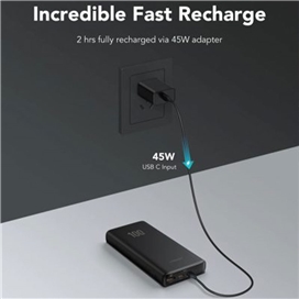 پاور بانک حرفه ای برند وگر مدل Veger VP2032C T65A 23800mAh