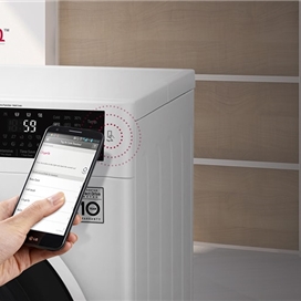 ماشین لباسشویی 8 کیلویی مدل 4J5 ال جی LG