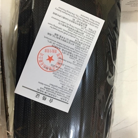 ماسک سه لایه وارداتی تمام مشکی بسته 50 عددی