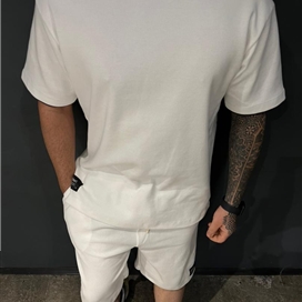 ست تیشرت و شلوارک مردانه پارچه مراکش