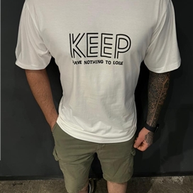 تی‌شرت مردانه سوپر پنبه دو رو چاپ