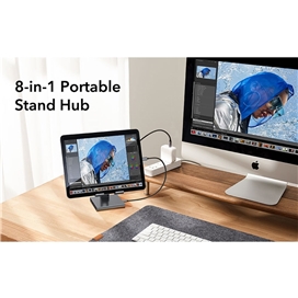 هاب استند USB-C آیپد | ESR 8-in-1 Portable Stand Hub