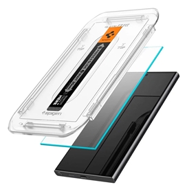 محافظ صفحه نمایش اسپیگن Spigen GLAStR EZ FIT HD Galaxy S24 ULTRA بسته 2 عددی