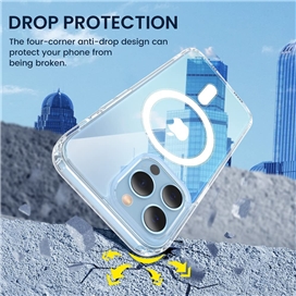 قاب جیتک آیفون 13 G-TECH SIROCCO CRYSTAL MAG Case iPhone 13