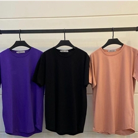 تی‌شرت ساده نخ پنبه مردانه زارا ZARA