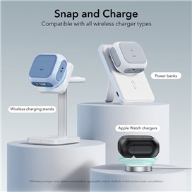 کاور ایرپاد 4 ESR AirPods 4 Orbit Hybrid Case (HaloLock)