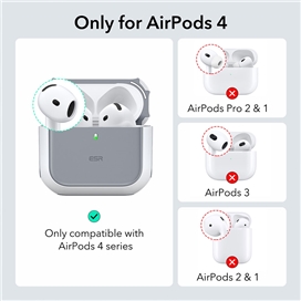 کاور ایرپاد 4 ESR AirPods 4 Orbit Hybrid Case (HaloLock)
