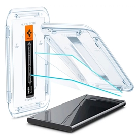 محافظ صفحه نمایش اسپیگن Spigen GLAStR EZ FIT HD Galaxy S24 ULTRA بسته 2 عددی