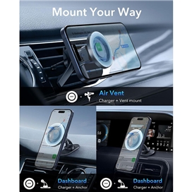 پایه نگهدارنده موبایل داخل خودرو ESR Magnetic Car Phone Mount (HaloLock)