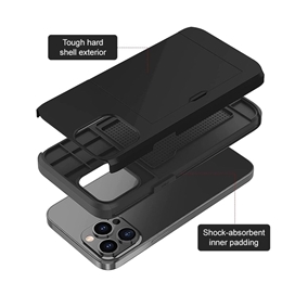 قاب جیتک آیفون 13 مدل G-Tech Wallet Armor case iphone 13