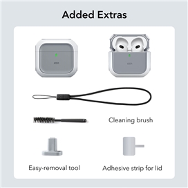 کاور ایرپاد 4 ESR AirPods 4 Orbit Hybrid Case (HaloLock)