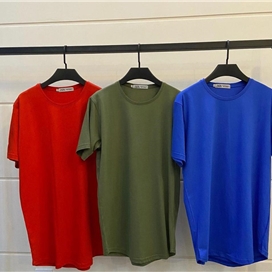 تی‌شرت ساده نخ پنبه مردانه زارا ZARA