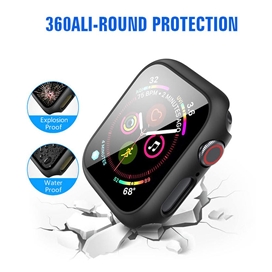 گارد و محافظ صفحه نمایش جیتک برای اپل واچ 45 مدل G-TECH Luxury WATCH 7/8 CASE