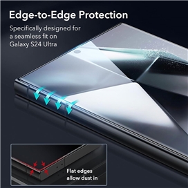 محافظ صفحه نمایش گلکسی اس 24 اولترا ESR Galaxy S24 Ultra Tempered-Glass Screen