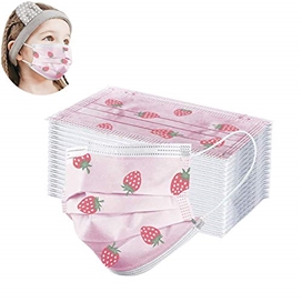 ماسک سه لایه پزشکی طرح دار بچگانه وارداتی بسته 50 عددی