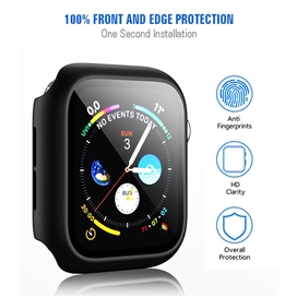 گارد و محافظ صفحه نمایش جیتک برای اپل واچ 45 مدل G-TECH Luxury WATCH 7/8 CASE