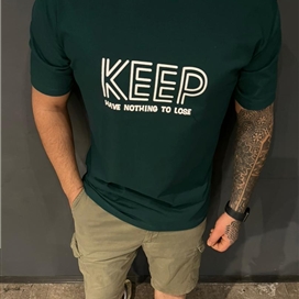 تی‌شرت مردانه سوپر پنبه دو رو چاپ