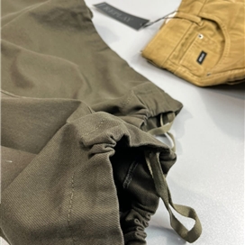 شلوار مردانه کارگو پارچه کتان بگ استایل