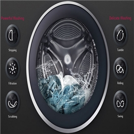 ماشین لباسشویی 7 کیلویی مدل 2J3  ال جی LG