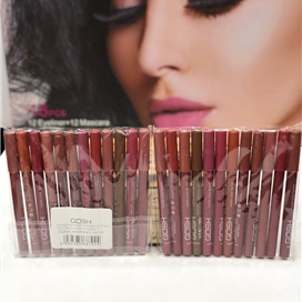 رژلب مدادی گاش GOSH بسته 12 عددی