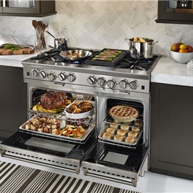 اجاق گاز استیل 4 فر بوش