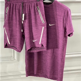 ست ورزشی تی شرت و شلوارک اسپرت مردانه نایک