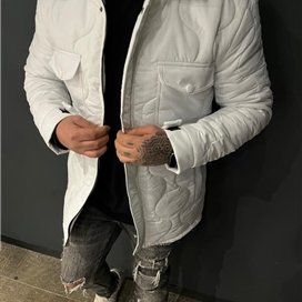 کاپشن مردانه اوور سایز شیک جیب دار