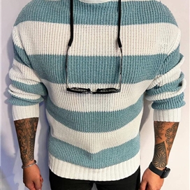 بافت سفید مردانه مدل رینگر رنگی ضخیم