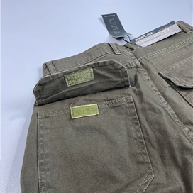 شلوار مردانه کارگو پارچه کتان بگ استایل