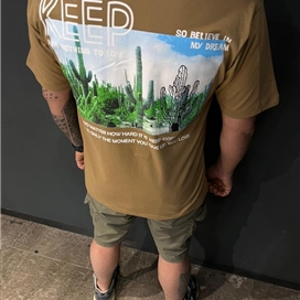 تی‌شرت مردانه سوپر پنبه دو رو چاپ