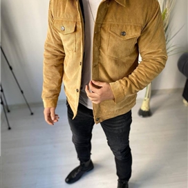 کت جیر مردانه جیب دار وارداتی ترک