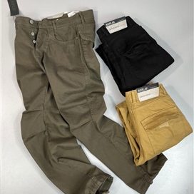 شلوار مردانه کارگو پارچه کتان بگ استایل