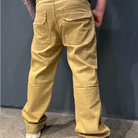 شلوار مردانه کارگو پارچه کتان بگ استایل