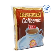 پودر قهوه فوری کافی میکس بسته 100 عددی ایندوکافه Indocafe