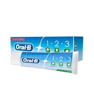 خمیر دندان با رایحه نعنا مدل 1.2.3 مقدار 100 گرمی اورال بی Oral B