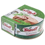 کنسرو ماهی تن با شوید وزن 180 گرمی طبیعت